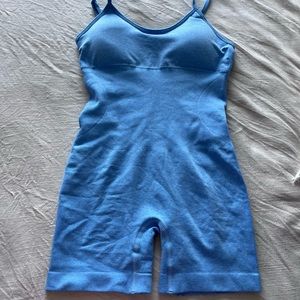 Blue one piece
